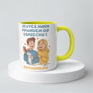 Świąteczny Kubek na Święta - Jesteś moim powodem do uśmiechu i rachunków